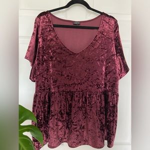 Torrid Velvet Top